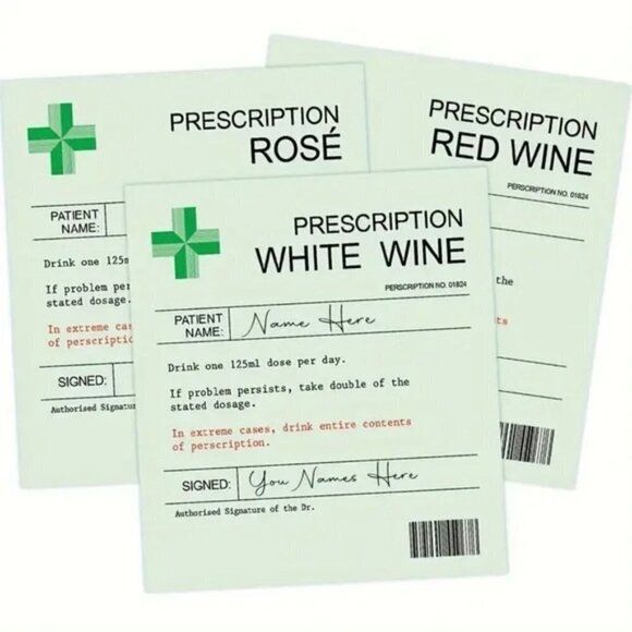 6 Funny stickers for wine! Funny gifts - Picture 2 of 7